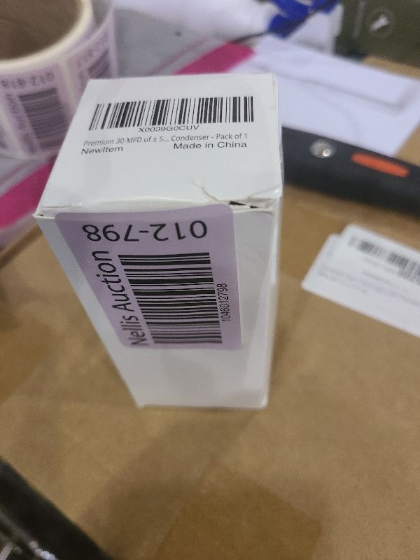 Photo 1 of [UL Certified] BlueStars Premium 30 MFD uf ± 5% MFD 370 V VAC or 440 Volt 50/60 Hz Multi-Purpose Motor Run Round Capacitor - Compatible for Air Conditioner or Heat Pump Condenser
