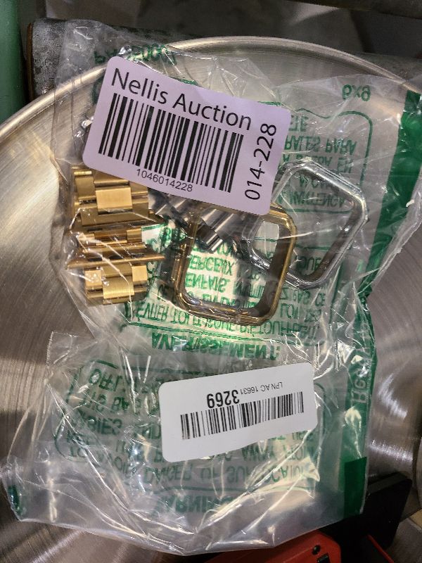 Photo 1 of 2 Pack Designed for Apple Watch Band, Wrist-Band for i-Watch Series 9 8 7 6 5 4 3 2 1 SE, Stainless Steel Metal Chain with TPU Cover Case, Smart-Watch Link Bracelet Strap, 45mm 44mm 42mm, Silver+Gold