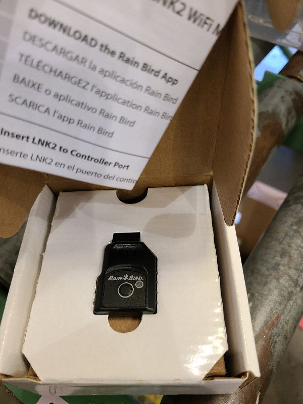 Photo 1 of Rain Bird LNK2 Smart WiFi Module (2nd Generation), Compatible with TRU Rain Bird Irrigation Timers and ESP-LXIVM, ESP-ME, ESP ME3, ESP-TM2, LXME2, RZXe Controllers Made After 11/2/16