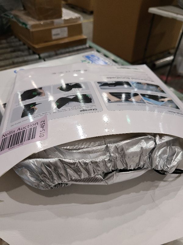 Photo 1 of 2025 Upgraded Zanch Car Front Windshield Sun Shade - Ultimate Uv Protection & Heat Reductionlinnovative No-Light Leakage TechnologylFoldable DesignPerfect Fit for Sedan, Small(59" x 29")