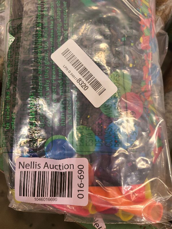 Photo 1 of 100 Pcs UV Neon Balloons ,Neon Glow Party Balloons UV Black Light Balloons Glow in the dark for Birthday Decorations Wedding Glow Party Supplies Blacklight Reactive Fluorescent Balloons
