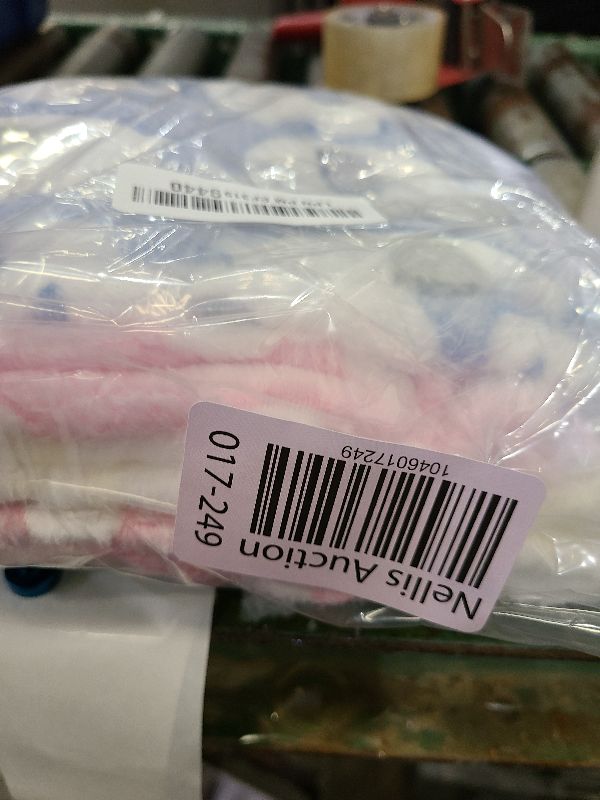 Photo 1 of 1 Pack 3 Blankets Super Soft Fluffy Premium Cute Elephant Pattern Pet Blanket Flannel Throw for Dog Puppy Cat Blue/Pink/Yellow Small(23x16 inch)