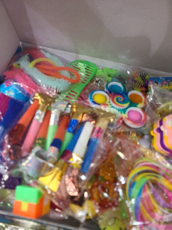 Photo 1 of 1000Pcs Party Favors for Kids, Fidget Toys Bulk, Birthday Gift Toys, Fidgets Stocking Stuffers, Treasure Box Birthday Party, Goodie Bag Stuffers, Carnival Prizes, Pinata Stuffers, Classroom Prizes