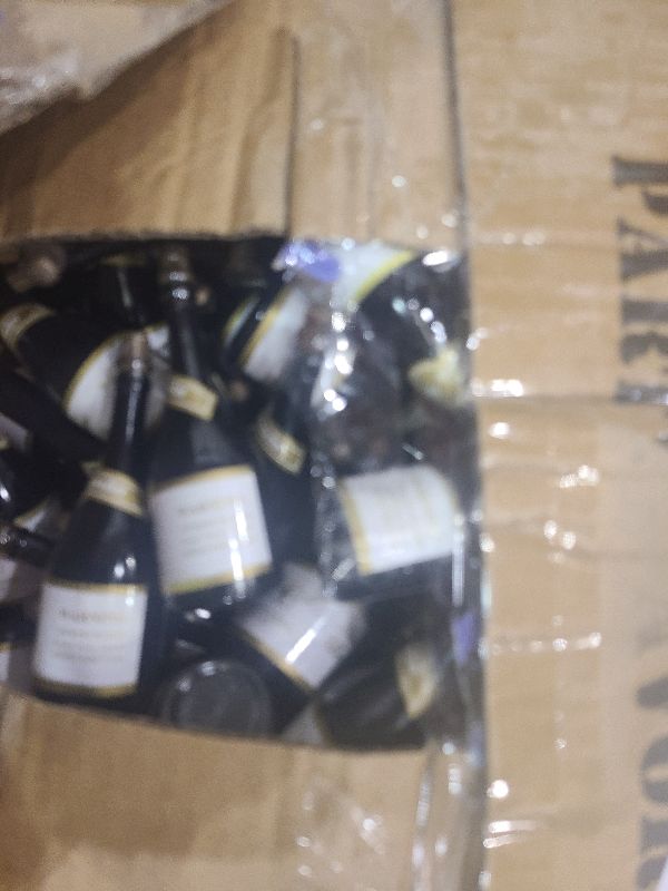 Photo 1 of 120 Pack Mini Champagne Bottle Bubble Bulk, Ideal for Wedding Send Off, Bridal Shower or Engagement, Anniversaries Celebration, Valentine’s Day, Family Reunion, Party Favor for Guests Newlyweds Couple
