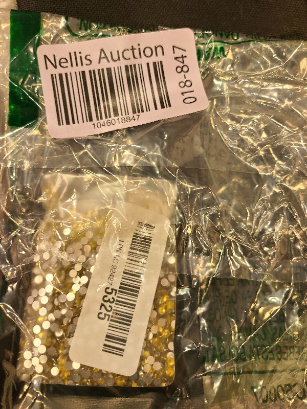 Photo 1 of 3000 Pieces SS12 3mm Flatback Rhinestones Clear Glass Round Gems Crystals for Nail Art DIY Crafts Clothes Shoes Bags ?Crystal Yellow?
