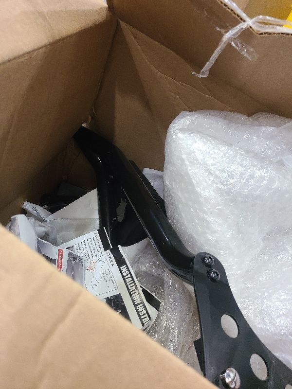 Photo 1 of 26 Inches Black Fatboy Sissy Bar, Detachable Passenger Backrest Rear Pad Fit for Harley Fat Boy FLFBS 2018-2023 Breakout 2013-2023 2024