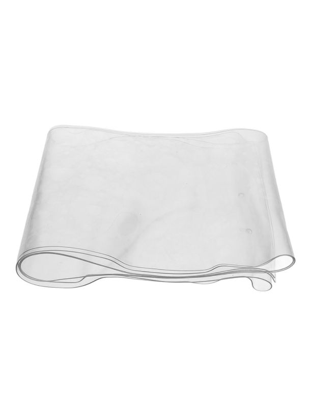 Photo 1 of 1Set High Visibility Transparent Air Conditioner Door Curtain Windproof Partition Curtain for Kitchen Easy to Hang Plastic Doorway Shield Thick Wide High
