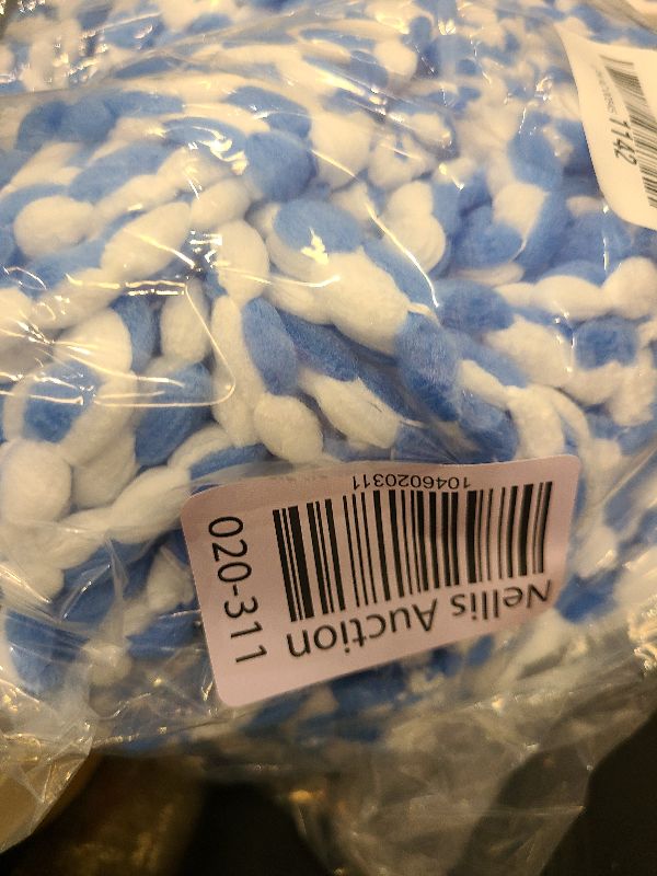 Photo 1 of 4 Pack Mop Replace Heads Compatible for OCeda, Spin Mop Refill Head Replacement for RinseClean 2-Tank System - Fluffy Microfiber, Machine Washable and Easy to Replace