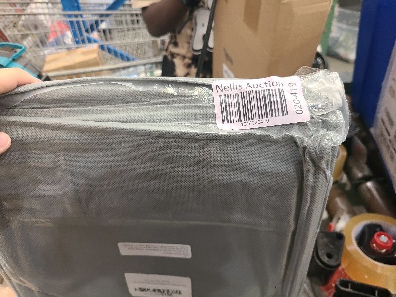Photo 1 of 10 Pack 40-inch Suit Bag Garment Bag for Travel and Storage, Garment Bags for Hanging Clothes with Zipper and Visible Transparent Window, Gray