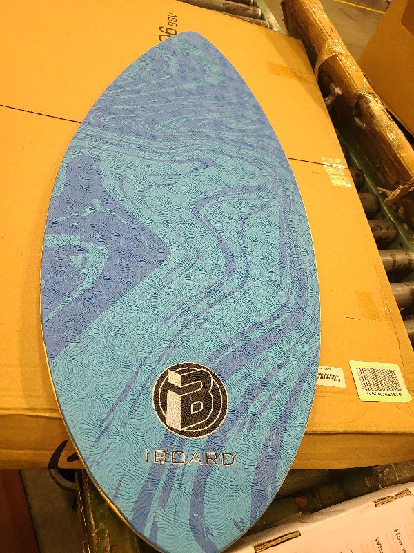 Photo 1 of 36” Skipper Skimboard with High Gloss Coat Wooden Skim Boards for Beginners, Teenagers and Adults Beach Skimboard 3 Color Traction Pad to Choose
