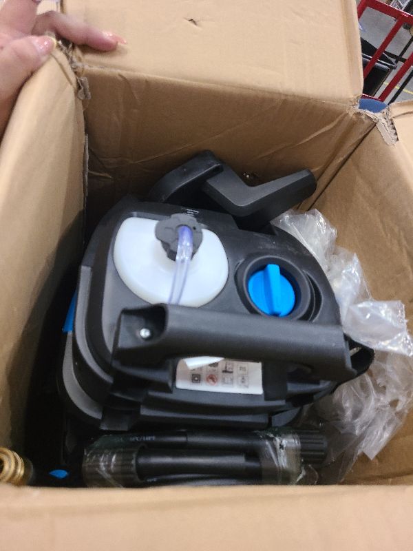 Photo 1 of 5000PSI Electric Pressure Washer 4.0GPM High Power Washer with Soap Bottle (Light Blue)