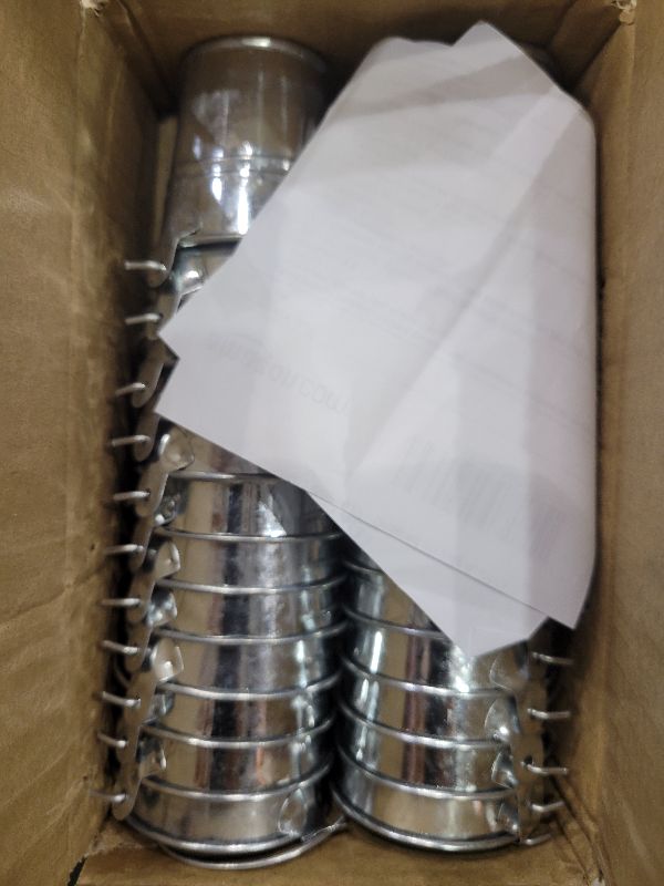 Photo 1 of 2.1" Galvanized Mini Tin Buckets – 24Pcs Silver Metal Buckets with Handle Best for Party Favors, Bridal Shower and Craft Projects (Silver, 2.1")