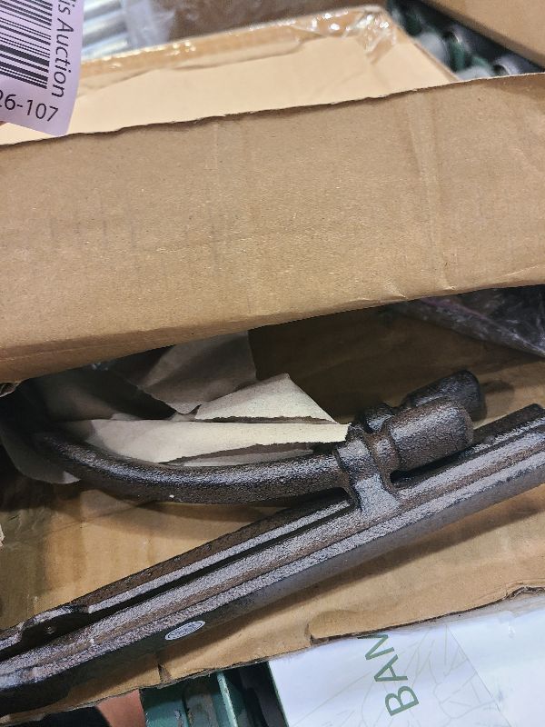 Photo 1 of 4 Large Cast Iron Shelf Brackets Corbels 9 1/2" X 9 1/2"