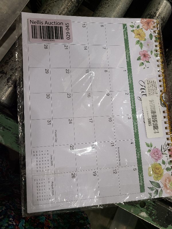 Photo 1 of 2025-2026 Wall Calendar - 2025-2026 Calendar Runs from July 2025 to December 2026, 8.5" x 11", Floral Calendar for Wall or Desk, Feminine Design for Office, Home or School