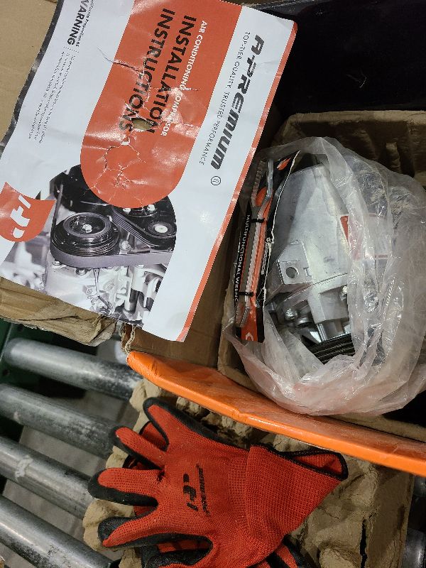 Photo 1 of A-Premium Air Conditioner AC Compressor with Clutch Compatible with Mitsubishi Mirage 2014-2015/2017-2022, Mirage G4 2017-2022, with 6 Groove Pulley