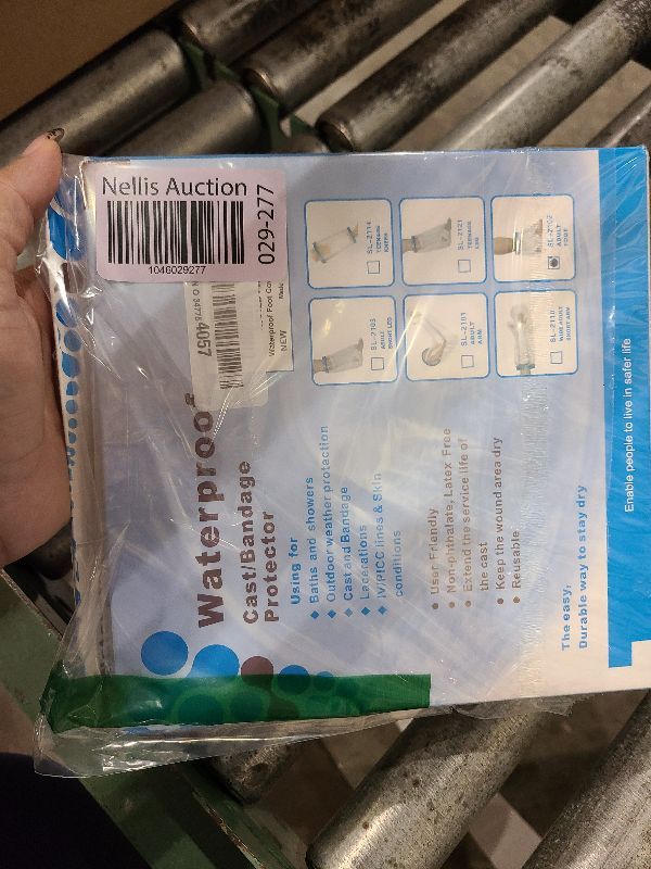 Photo 1 of 100% Waterproof Foot Cast Cover Wound Protector for Shower Bath, Watertight Cast Bag Covers for Broken Surgery Foot, Wound and Burns - Reusable [2025 Upgrade]