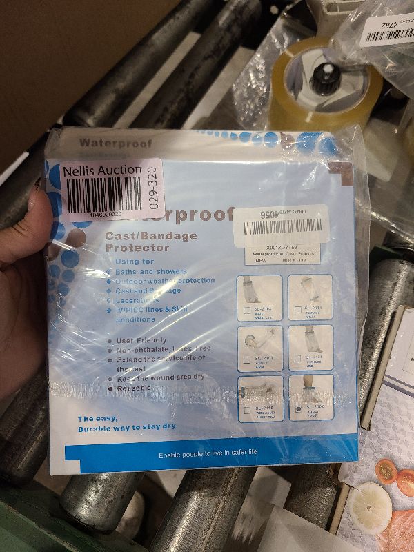 Photo 1 of 100% Waterproof Foot Cast Cover Wound Protector for Shower Bath, Watertight Cast Bag Covers for Broken Surgery Foot, Wound and Burns - Reusable [2025 Upgrade]