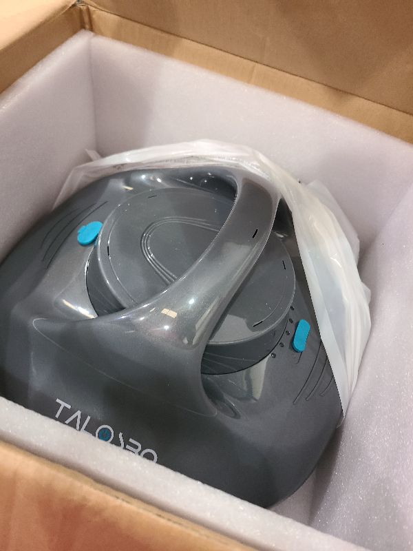 Photo 1 of (2025 Upgraded) TALOSBO Pleco Se Cordless Pool Vacuum Up to 130 Mins Runtime, Robotic Pool Cleaner with 2.5H Fast Charge, Ideal for Flat Above Ground and Inground Pools up to 861 Sq. Ft.