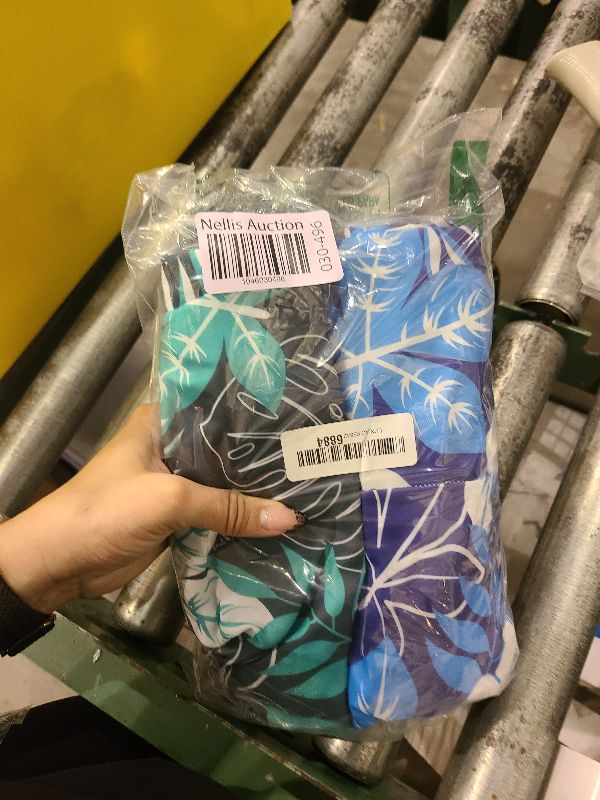 Photo 1 of WERNNSAI Inflatable Pool Noodles 2 Pack Fabric Covered Curved Swimming Pool Float Set for Adults Swimming Accessories for Summer Vacation Sea Beach Lake Water Games Party