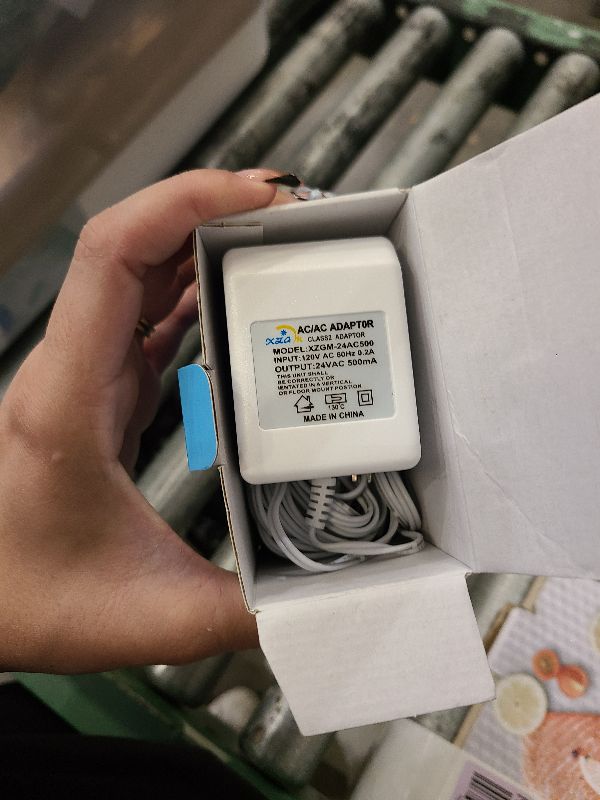 Photo 1 of 24 Volt Doorbell Transformer Power Supply for Ring Video Doorbell,C Wire Adapter,Compatible with Ring,Google Nest,WYZE, Eufy,Blink Video Doorbells(with Mounting Tool)