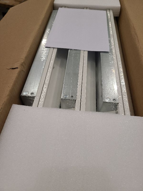 Photo 1 of 2x2 FT LED Light Flat Panel, 20-40W, 5 Color Temperature Selectable 3K/3.5K/4K/5K/6.5K, Dimmable Recessed Drop Ceiling Lights, 5000 Lumens, Lay in Fixture for Office, 120-277V, UL DLC(6 Pack)