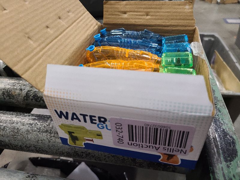 Photo 1 of 12 Packs Water Gun for Kids Squirt Toys Outdoor Beach Swimming Pool Game Summer Party Favor