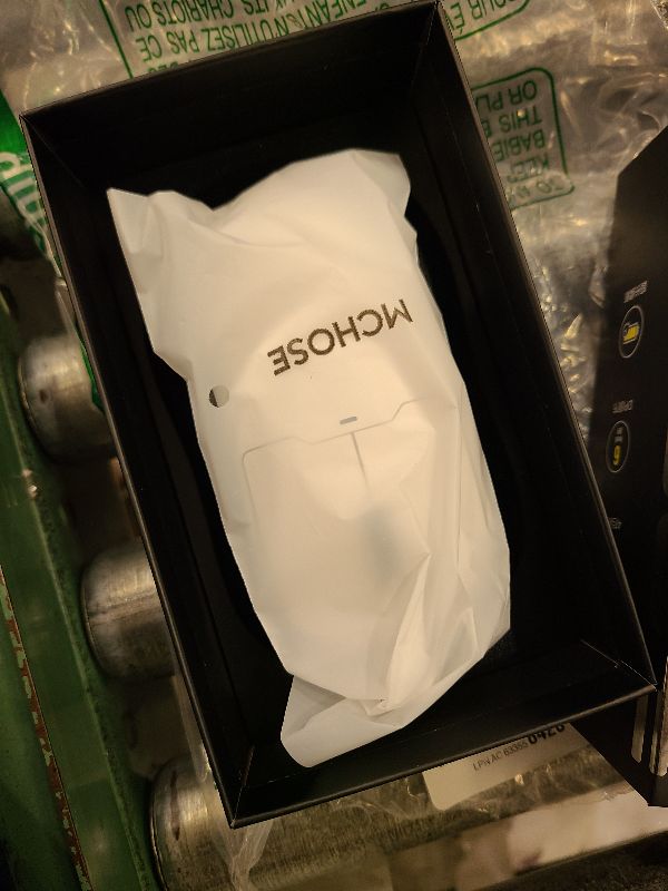 Photo 1 of MCHOSE A5 ProMax Wireless Gaming Mouse, Symmetrical Design, 59 Grams, 1K Polling Rate, PAW3395 26K DPI Optical Sensor, 130 Hour Battery Life, Tri-Mode Connectivity - White