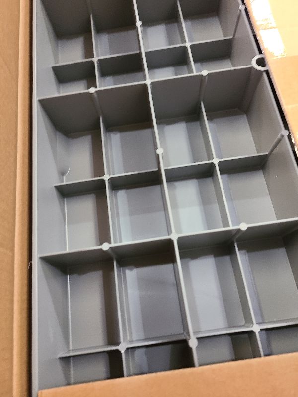 Photo 1 of Mini Split Condenser Pad for Ductless Air Conditioner Heat Pump Systems, 38" x 18" x 3" Anti-Slip Plastic Equipment Base for Outdoor HVAC Unit, Gray