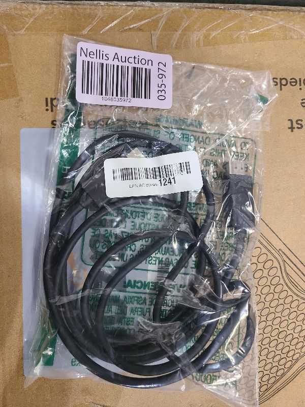Photo 1 of 3 Prong AC Laptop Power Cord 5Ft Universal Power Cable | 125V | for Dell HP LG Lenovo Asus Acer Toshiba Sony Laptops/Notebooks, Monitors, Printers, Scanners NEMA 5-15P to C5 Power Cable