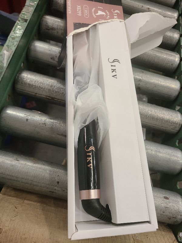Photo 1 of 1 Inch Curling Wand Long Barrel, Dual Voltage Hair Curling Iron Wand Ceramic for Long Hair,10 Adjustable Temp