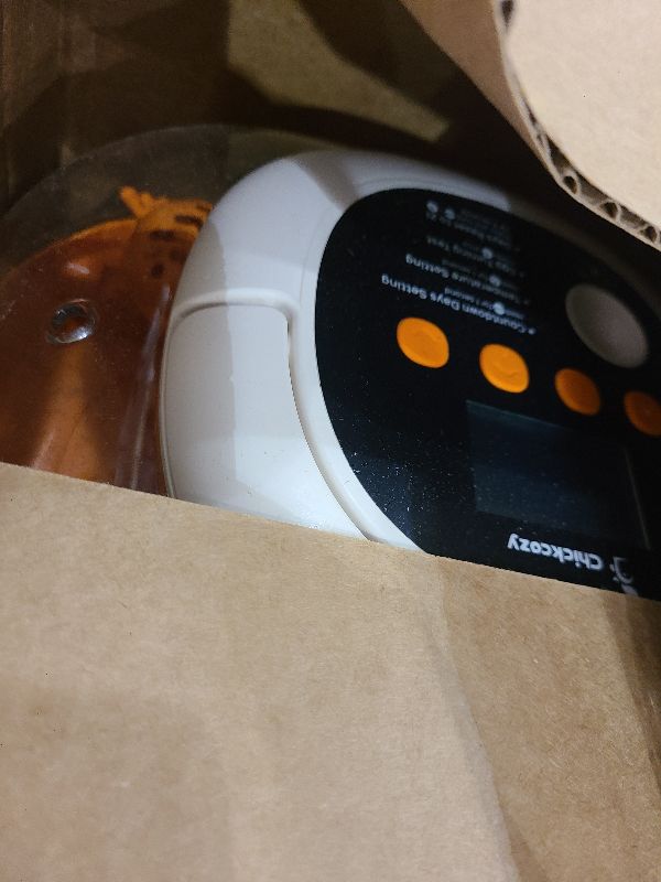 Photo 1 of [2024 Upgrade] 25 Egg Incubator, Automatic Egg Turner with Thermometer Seat and Humidity Control, Egg Candler, 360° View with Clear Window, Incubators for Hatching Chicks (Sunlit Orange)