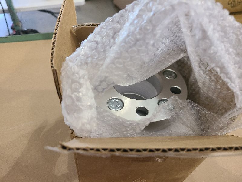 Photo 1 of 25mm (1 Inch) Hubcentric Wheel Spacers (Without Lip) 5x115 Compatible For Dodge Charger 2006-2022, Challenger 2008-2022, Magnum 2005-2008, Compatible For Chrysler 300c 2005-2022 (4pcs 71.6mm M14x1.5)