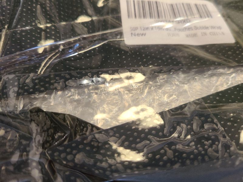 Photo 1 of 50Pcs 12in x 16in Bubble Out Bags Pouches, Clear Bubble Pouches Wrap Bag, Double Walled Bubble Cushioning Bags for Moving and Storage, Shipping and Packing Supplies for Dishes Glasses Plates