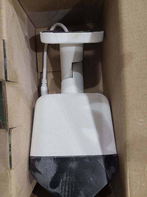 Photo 1 of 4MP Dual Lens PoE IP Security Camera with 180° Ultra Wide Viewing Angle, 2-Way Talk, Human Detection, SD Card Slot(256GB), Full Color/EXIR2.0 Night Vision, Compatible with Third-Party NVR and Software
