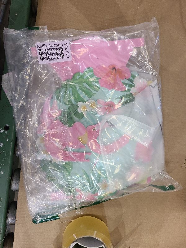 Photo 1 of 3 Tier Pink Flamingo Cupcake Stand Hawaiian Theme Cupcake Holder Luau Aloha Cake Holder Decorations Tropical Cupcake Dessert for Summer Pool Beach Birthday Party Supplies