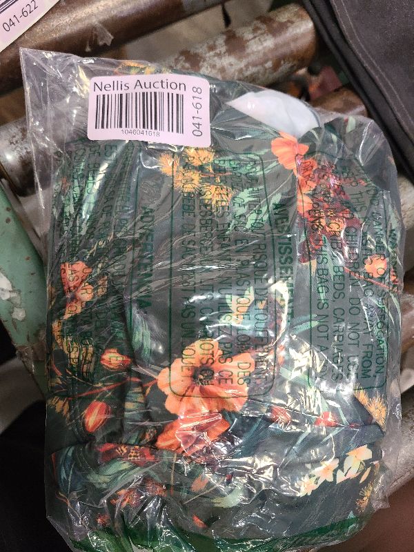 Photo 1 of 2 Piece Plus Size Swimdress Tummy Control Green Flowers Swimsuit Tankini with Shorts 3X