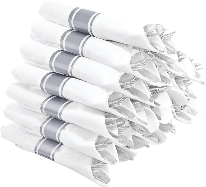 Photo 1 of 10 count Pre rolled plastic "silver"ware
