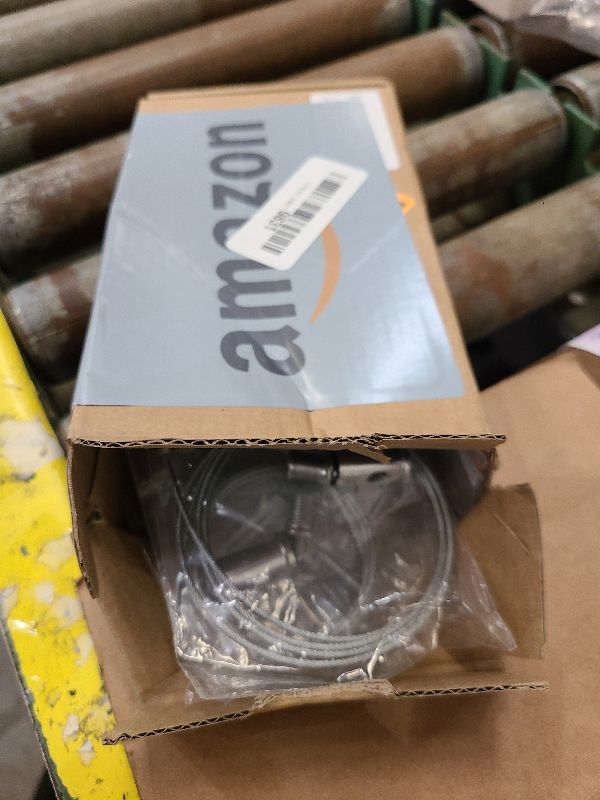 Photo 1 of 12 Sets Hexagon Garage Lights Suspension Cables Kit Steel Hanging Chains 3.28ft, Hex Honeycomb Light Connectors Pendant Light Wire Rope Cable Heavy Duty Chandelier Wire Adjustable (1m 12pcs)