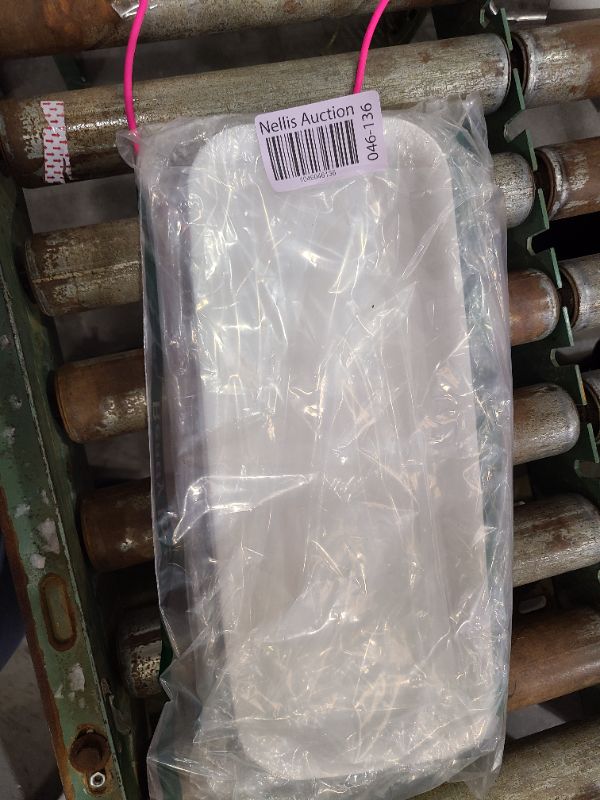Photo 1 of 3pcs Rectangular Flower Pot Trays Plastic Base Trays for Gardening Prevent Leaking Sliding for Use Beige Color