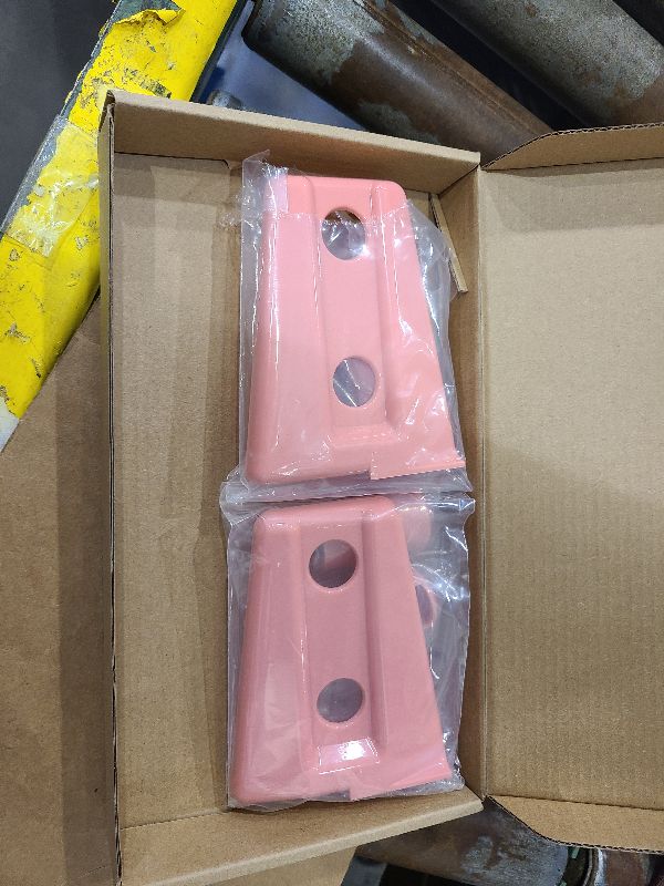 Photo 1 of 2PCS Hood Hinge Cover Trim Accessories for Jeep Wrangler JK & Unlimited 2007-2018 (Pink)