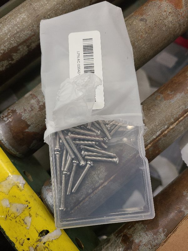 Photo 1 of 5/32-32 x 1'' (50Pack) Pan Head Machine Screw, Phillips Drive, 304 Stainless Steel 18-8, Bright Finish, Fully Machine Thread