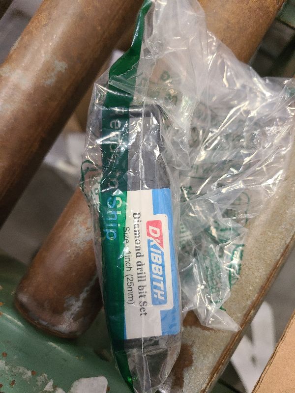 Photo 1 of 1" Diamond Hole-Saw Bits with Pilot Drill Bit - 2pc 1 in Diamond Tipped Tile Hole Saws with Guiding Bit for Accurate Drilling, for Porcelain Tile Ceramic Pottery Granite Stone Glass Bottles 25mm