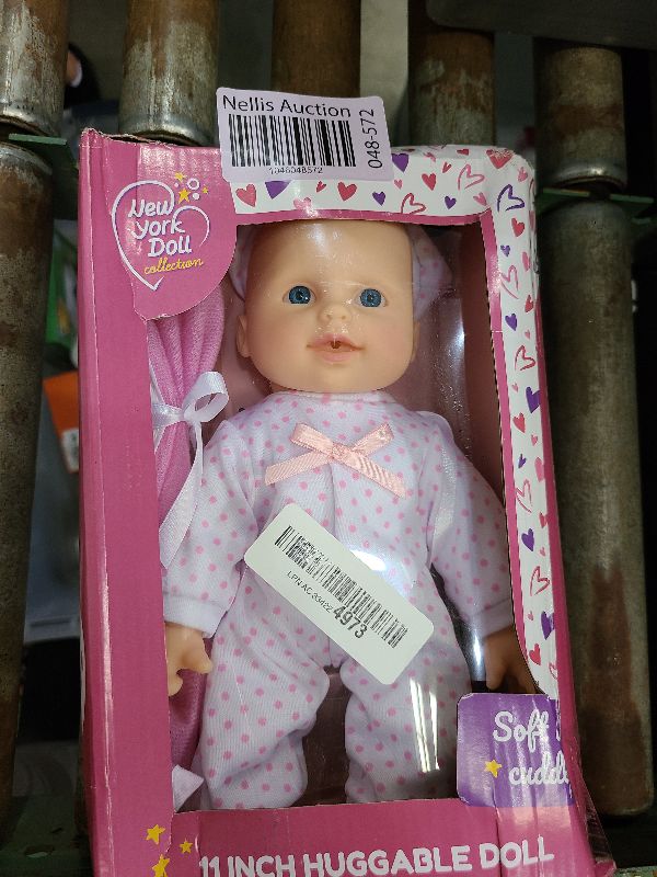 Photo 1 of 11 inch Soft Body Boy Baby Doll in Gift Box - Doll Pacifier Included -Toy Dolls for Boys and Toddlers (Caucasian)