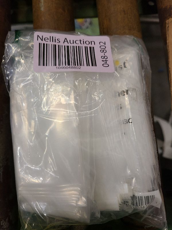 Photo 1 of 100 Pack of Pill Crusher Pouches, Disposable Medicine Bags for Crushing Tablets, Thick Clear Plastic Packets