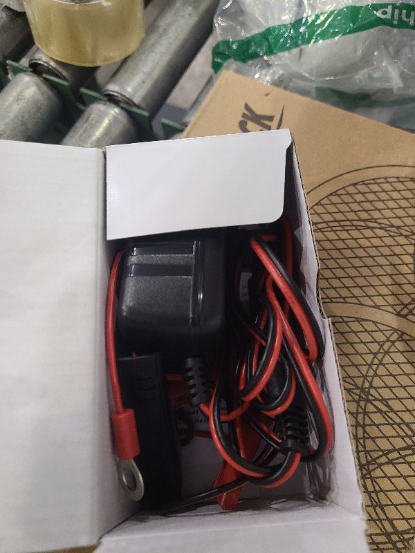 Photo 1 of 12V / 6V Battery Trickle Charger Maintainer, 1.5A Automatic Smart Float Charger Battery Charger for Motorcycle Lawn Mower Car Boat Tractor ATV, SLA VRLA Gel Cell AGM Lead Acid Batteries