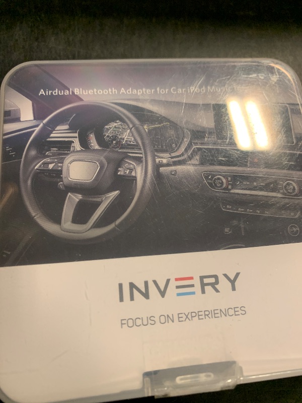 Photo 1 of INVERY Airdual Bluetooth 5.0 aptX-HD Adapter Compatible for Audi MMI 3G AMI Music Interface,Audi Symphony,Audi Concert,VW MDI,Mercedes Media Interface