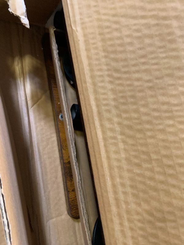 Photo 1 of ******PARTS******VASAGLE Clothes Rack, Clothing Garment Rack on Wheels, Rolling Clothes Organizer with 5-Tier, Industrial Pipe Style, Rustic Brown UHSR66BX