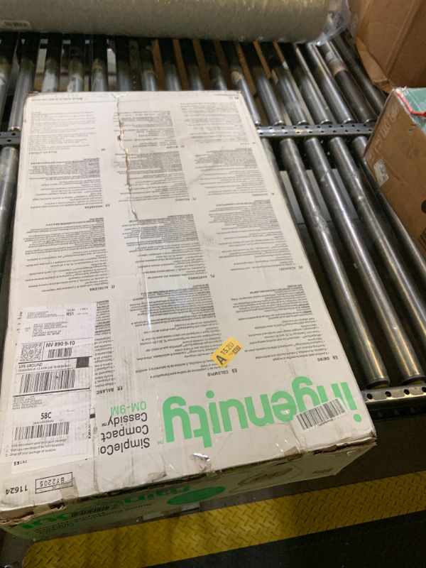 Photo 1 of Ingenuity SimpleComfort Lightweight Compact 6-Speed Multi-Direction Baby Swing, Vibrations & Nature Sounds, 0-9 Months 6-20 lbs (Pink Cassidy)