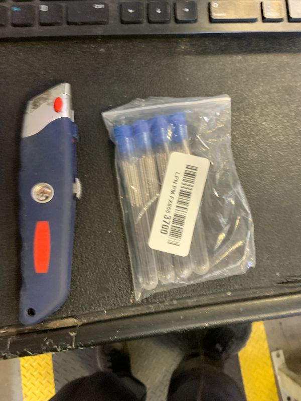 Photo 1 of 100 Pieces 3D Printer Nozzle Cleaning Kit 0.4 mm Needles Cleaner Stainless Steel Nozzle Cleaning Tool Kit Espresso Distribution Tool WDT Tool