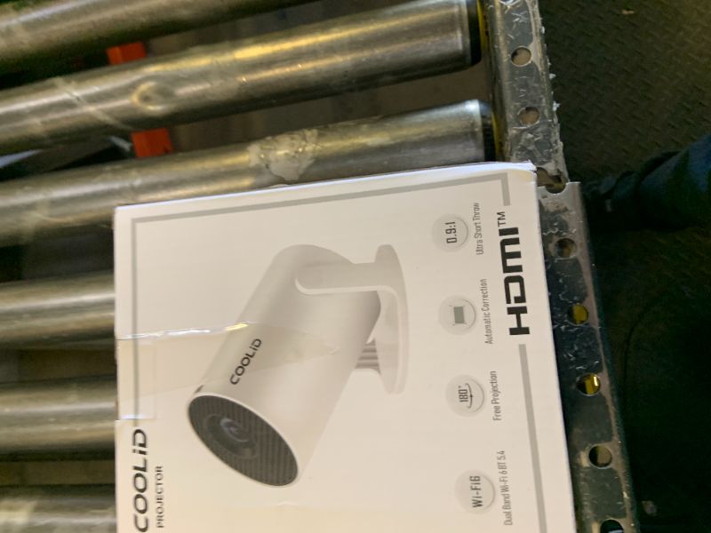 Photo 1 of [Built-in Apps & 2026 Upgraded] Mini Projector Support 4K 1080P Auto Keystone 180° Rotatable with WiFi 6 and Bluetooth 5.4, Projector Portable Compatibile with HDMI/TV Stick/Memory Stick/Laptop-gray